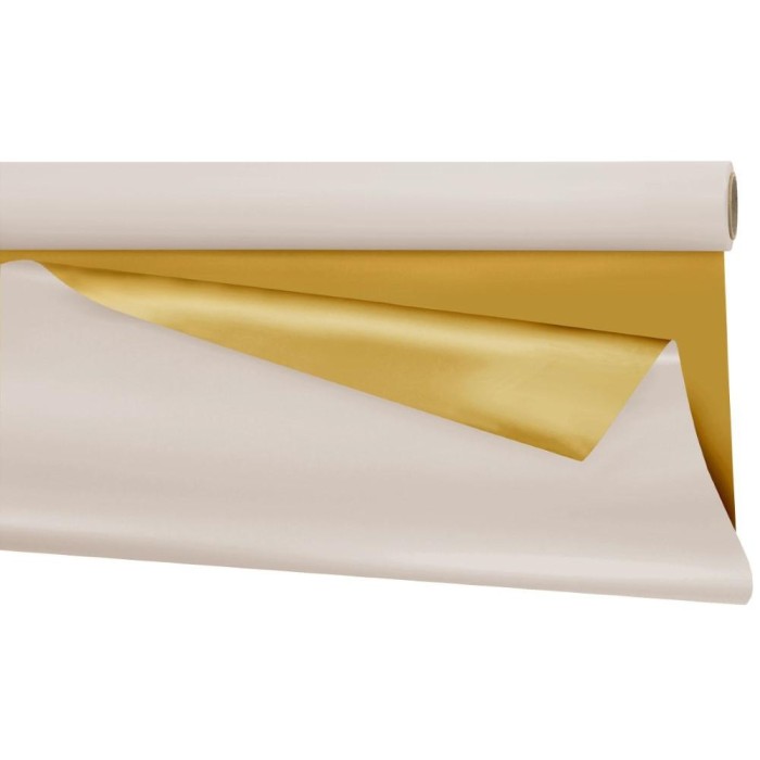 ROTOLO POLIPROPILENE BEIGE ORO DOUBLE FACE 100X25MT